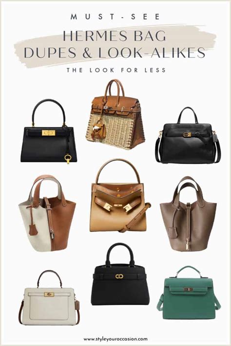 Hermes handbag dupe